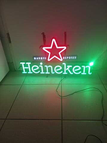 Heineken - Heineken-neonreclame - Dekkers - Reclamebord -