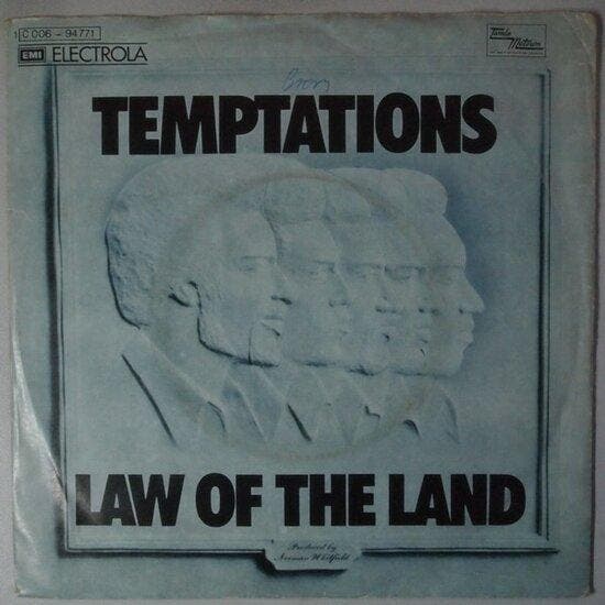 Temptations - Law of the land - Single, Cd's en Dvd's, Vinyl Singles, Verzenden