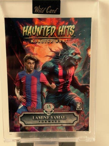 2025 Wild Card Wild Card Haunted Hits Monster Hunt Lamine, Nieuw