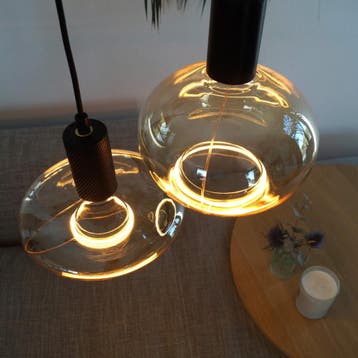 Segula LED lamp E27 | Floating Oval 200 mm | Smoke, Verzenden, Nieuw