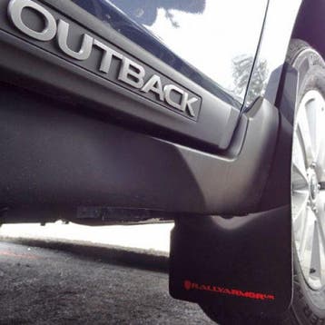 Rally Armor 15-19 Subaru Outback Black UR Mud Flap w/ Grey, Auto-onderdelen, Carrosserie en Plaatwerk, Ophalen of Verzenden, Nieuw