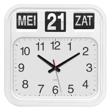 Wandklok analoog Fysic FK950, Ophalen of Verzenden, Nieuw