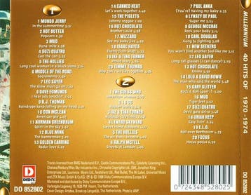 Various - 40 Hits 1970-1974, Ophalen of Verzenden, Gebruikt