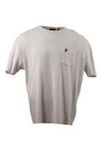 Lyle & scott T-shirt in maat M Wit, Verzenden, Gedragen, Wit, Lyle & scott
