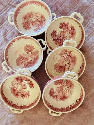 Villeroy & Boch - Kom (6) - Porselein, Antiek en Kunst
