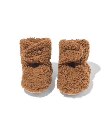 HEMA Newborn sloffen teddy bruin, Verzenden, Nieuw