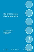 9789069166155 Ars Aequi Cahiers - Hoofdstukken grondrechten, Verzenden, Zo goed als nieuw, A.J. Nieuwenhuis