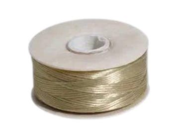 Beadalon Nymo rijgdraad – maat D, 0,3 mm – kleur Sand As, Ophalen of Verzenden, Nieuw, Kraal