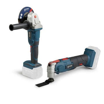 Accu multitool + Gratis accu slijptol | Combideal | Wolfgang, Verzenden, Nieuw