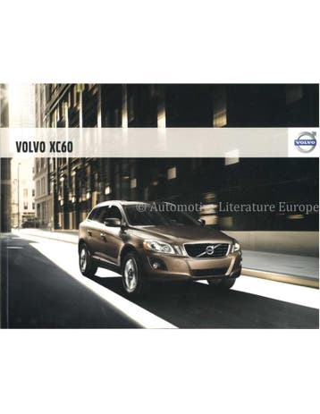 2009 VOLVO XC60 BROCHURE NEDERLANDS, Boeken, Auto's | Folders en Tijdschriften, Nieuw, Volvo, Author