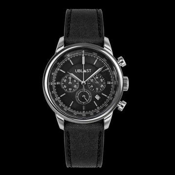 Ublast - Noble Chronograph - Sapphire Glass - REF.UBNOB40BK, Nieuw