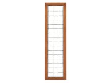 Bangkirai Draadscherm in Kader 180 x 45 cm, Nieuw
