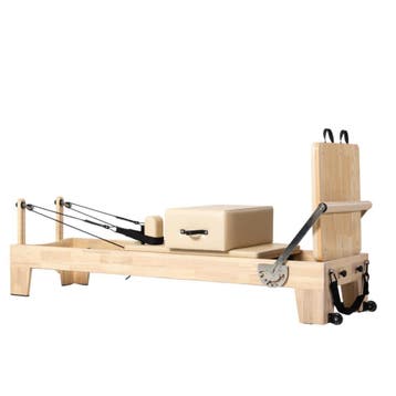 Pilates Reformer | Wood Reformer The Oak Studio, Verzenden, Nieuw, Yoga-accessoire