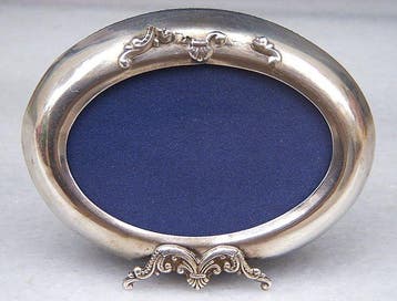 Fotolijst - .900 zilver - Ovale vorm