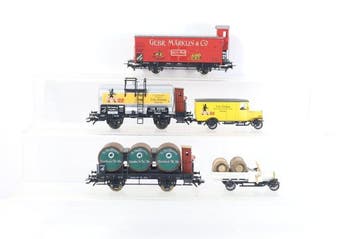 Märklin H0 - 1989/1997/1995 - Modeltrein goederenwagon (3) -, Nieuw