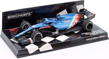 Minichamps 1:43 - Model raceauto - Alpine F1 Team A521, Nieuw