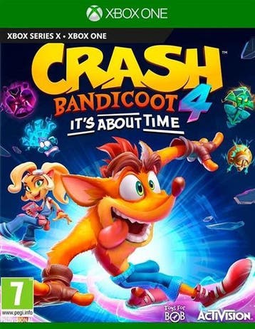 Crash Bandicoot 4: Its About Time Xbox One Morgen in huis!, 1 speler, Ophalen of Verzenden, Zo goed als nieuw, Vanaf 7 jaar