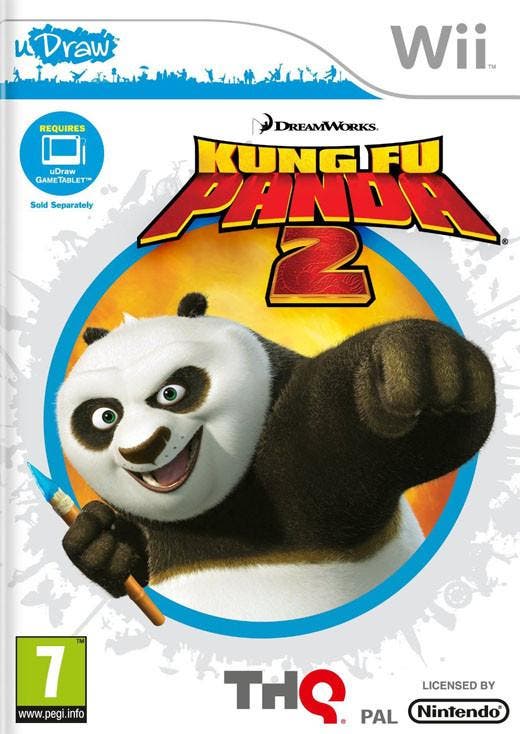 Kung Fu Panda 2 (uDraw only) (Nintendo Wii), Spelcomputers en Games, Games | Nintendo Wii, Gebruikt, Vanaf 3 jaar, Verzenden