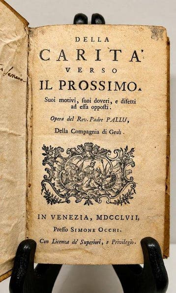 Martin Pallu (1661–1742) - Della carità verso il prossimo –