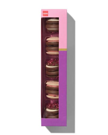 HEMA Macarons chocolade, Verzenden, Nieuw