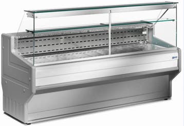 Gekoelde Toonbank met rechte ruit | +4° / +6° HorecaTrader, Verzenden, Nieuw in verpakking