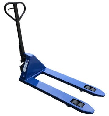 Palletwagen blauw pro 2500KG, dubbele wielen voor+achter,, Verzenden, Nieuw