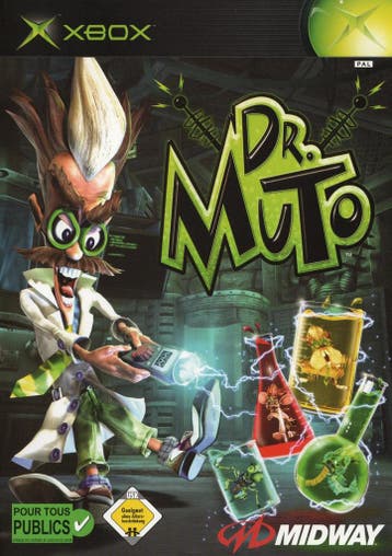 Dr. Muto - Xbox - PAL EUR - CIB, Ophalen of Verzenden, Zo goed als nieuw