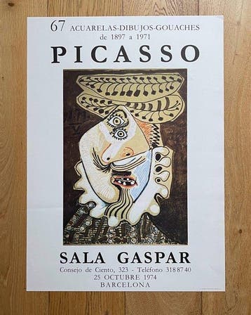 Pablo Picasso - Pablo Picasso – Sala Gaspar, Barcelona –