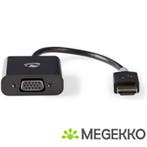 HDMI - VGA-kabel | HDMI-connector - VGA female + 3,5 mm, Verzenden, Nieuw