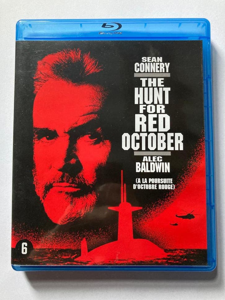 THE HUNT FOR RED OCTOBER (BLURAY), Cd's en Dvd's, Blu-ray, Gebruikt, Verzenden
