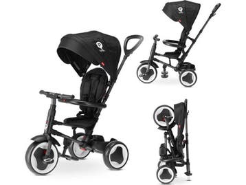 Qplay Rito - Driewieler - Opvouwbaar 10-36 maanden - Zwart, Fietsen en Brommers, Verzenden, Nieuw, Qplay