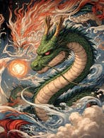 daveY - Dragon Ball - Shenron The Eternal Dragon - Opera, Nieuw