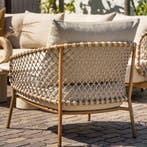 Martinique lounge tuinstoel amber 4 Seasons Outdoor, Tuin en Terras, Ophalen of Verzenden, Nieuw