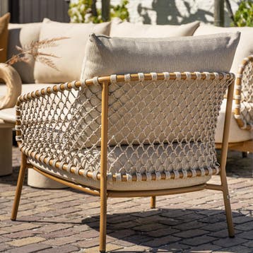Martinique lounge tuinstoel amber 4 Seasons Outdoor, Ophalen of Verzenden, Nieuw