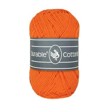 Durable Cotton 8 - 2194 Orange, Hobby en Vrije tijd, Breien en Haken, Verzenden, Nieuw