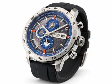 AKOR Le Locle Swiss - Astrograde Blue Automatique - Heren -, Nieuw