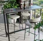 Verstelbaar Laptopbureau op Wielen – 360° Draaibaar Blad, Huis en Inrichting, Tafels | Bijzettafels, Verzenden, Nieuw