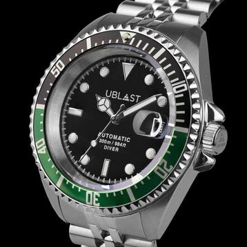 Ublast - Diver 30 ATM - Zonder minimumprijs - UB3D4411BGN -, Nieuw