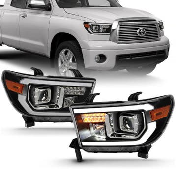 ANZO 2007-2014 Toyota Tundra Projector Light Bar H.L Black, Ophalen of Verzenden, Nieuw