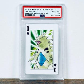Pokémon Graded card - Tyranitar 10th Anniversary - Pokémon -, Nieuw