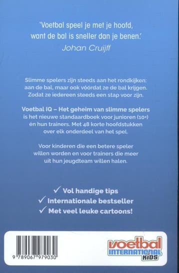 Voetbal IQ / Voetbal IQ / 1 9789067979030 Dan Blank, Verzenden, Zo goed als nieuw, Dan Blank