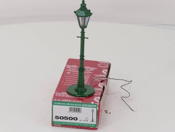 LGB 50500 Straßenlaterne Helder Groen 240mm (Verlichting), Ophalen of Verzenden, Gebruikt