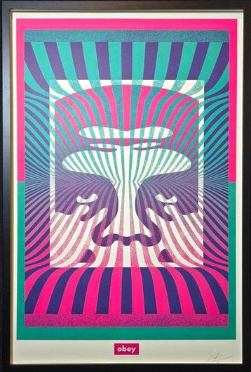 Shepard Fairey (OBEY) - Shepard Fairey - Op Art Icon - 2020s