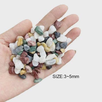 Kleurrijke Decoratieve Grindstenen voor Aquarium, Terrarium, Verzenden, Nieuw