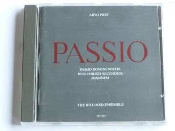 Arvo Pärt - Passio, Ophalen of Verzenden, Zo goed als nieuw