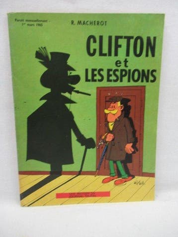 Clifton T3 - Clifton et les espions - B - 1 Album - Eerste, Nieuw
