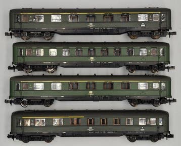 Roco N - 24233, 24236, 24229 - Modeltrein personenwagen (4), Nieuw
