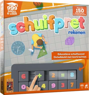 Schuifpret - Rekenen | 999 Games - Educatieve spellen, Verzenden, Nieuw