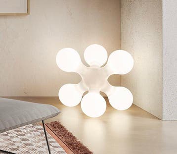 KDLN - HOPF&WORTMANN - Staande lamp - Atomium - Plastic -