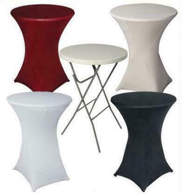 Statafelrokken - statafelhoezen goedkoop bestellen! € 19,95, Ophalen of Verzenden, Nieuw in verpakking, Horecatextiel